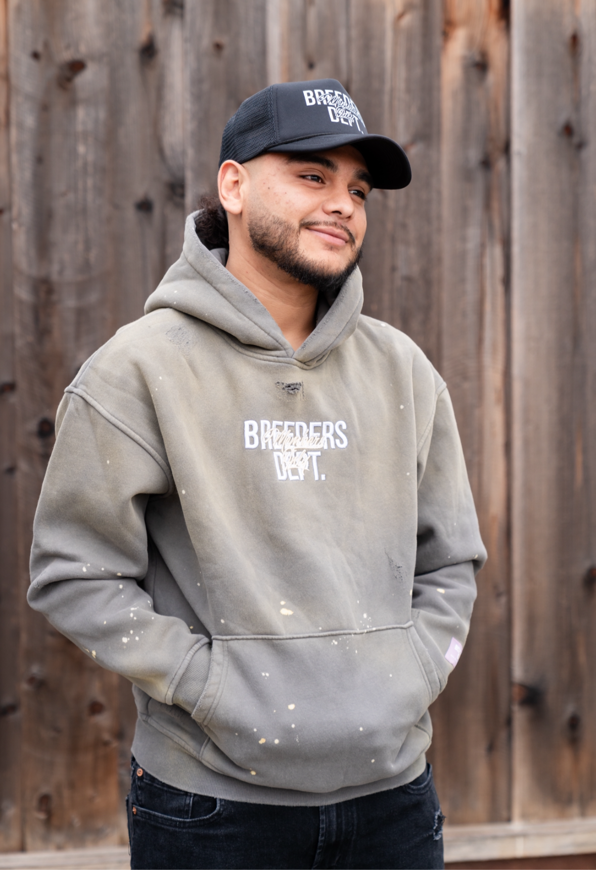 Members Only Vintage Wash Heavyweight Hoodie!