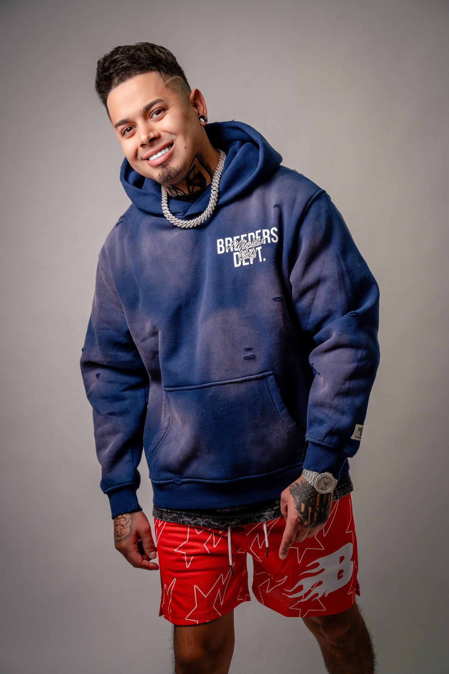 2.Breeders Dept. Distressed Hoodie