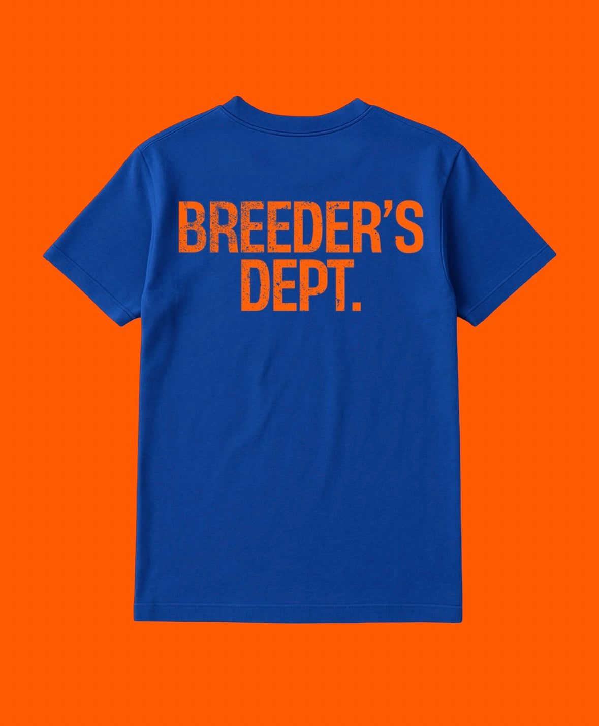Royal Blue Breeders Department Tees