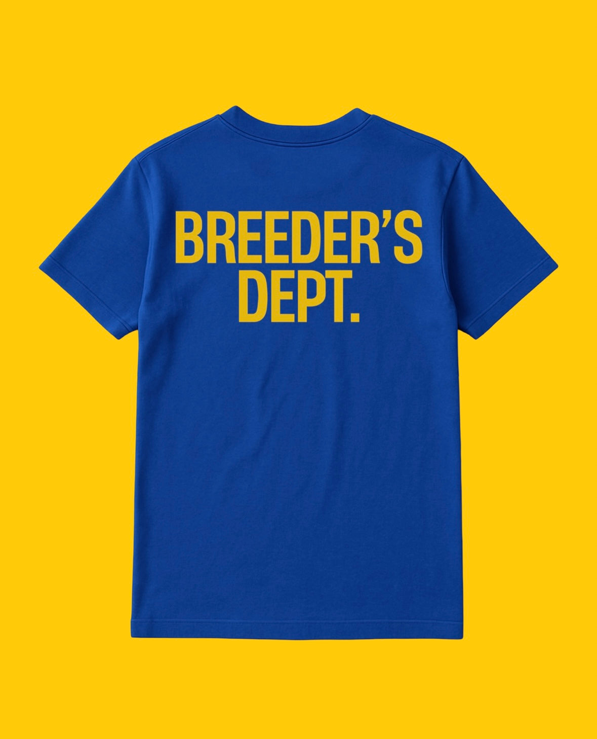 Royal Blue Breeders Department Tees