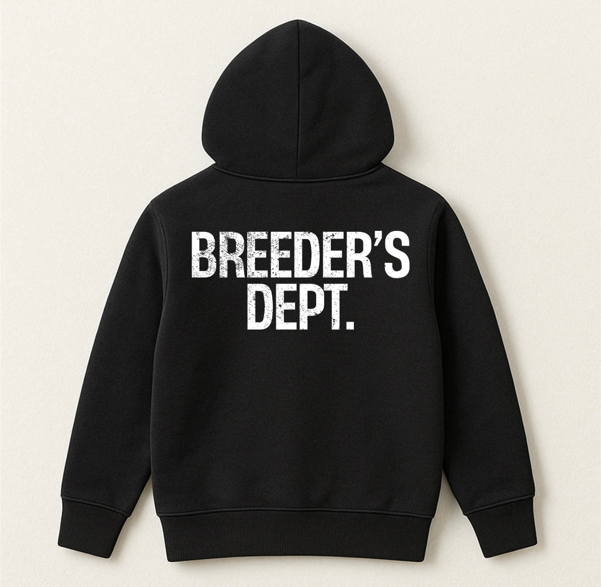 Kids Breeder’s Dept. Black Hoodie