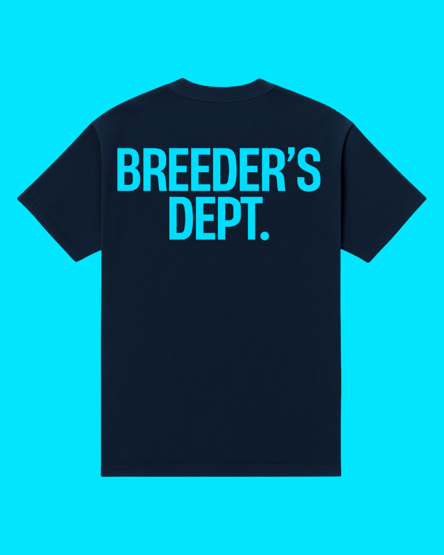 Navy Breeders Department Tees