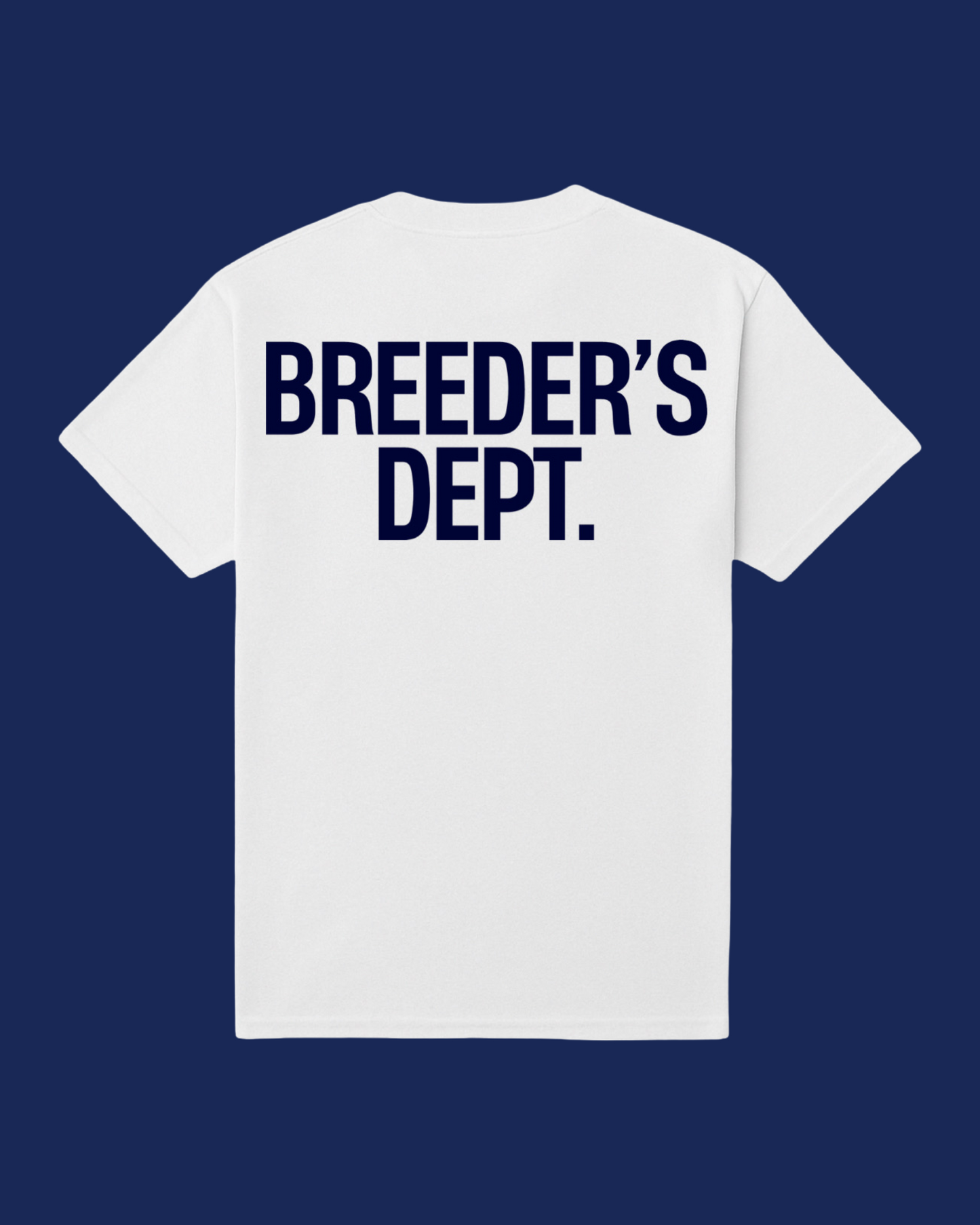 White Breeders Department tees