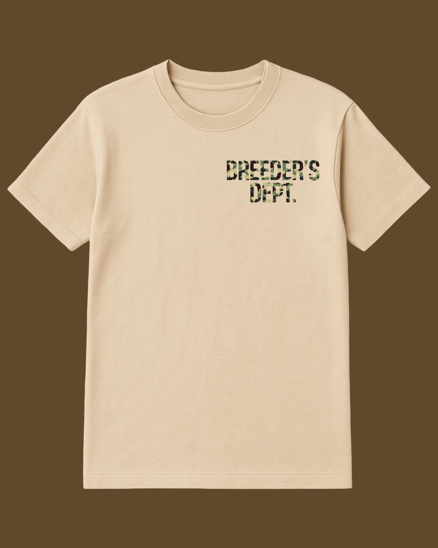 Kaki Breeders Department Tees