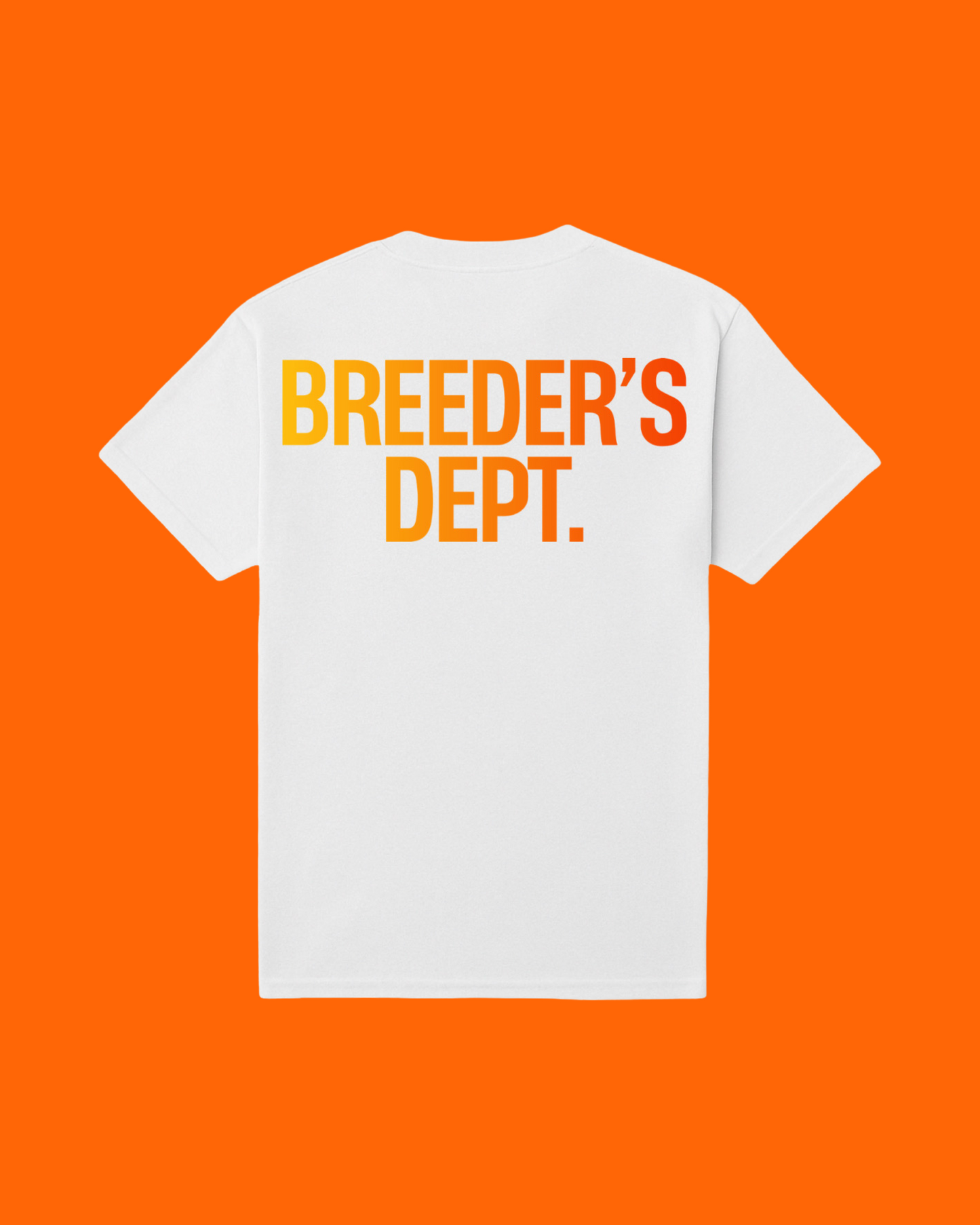 White Breeders Department tees