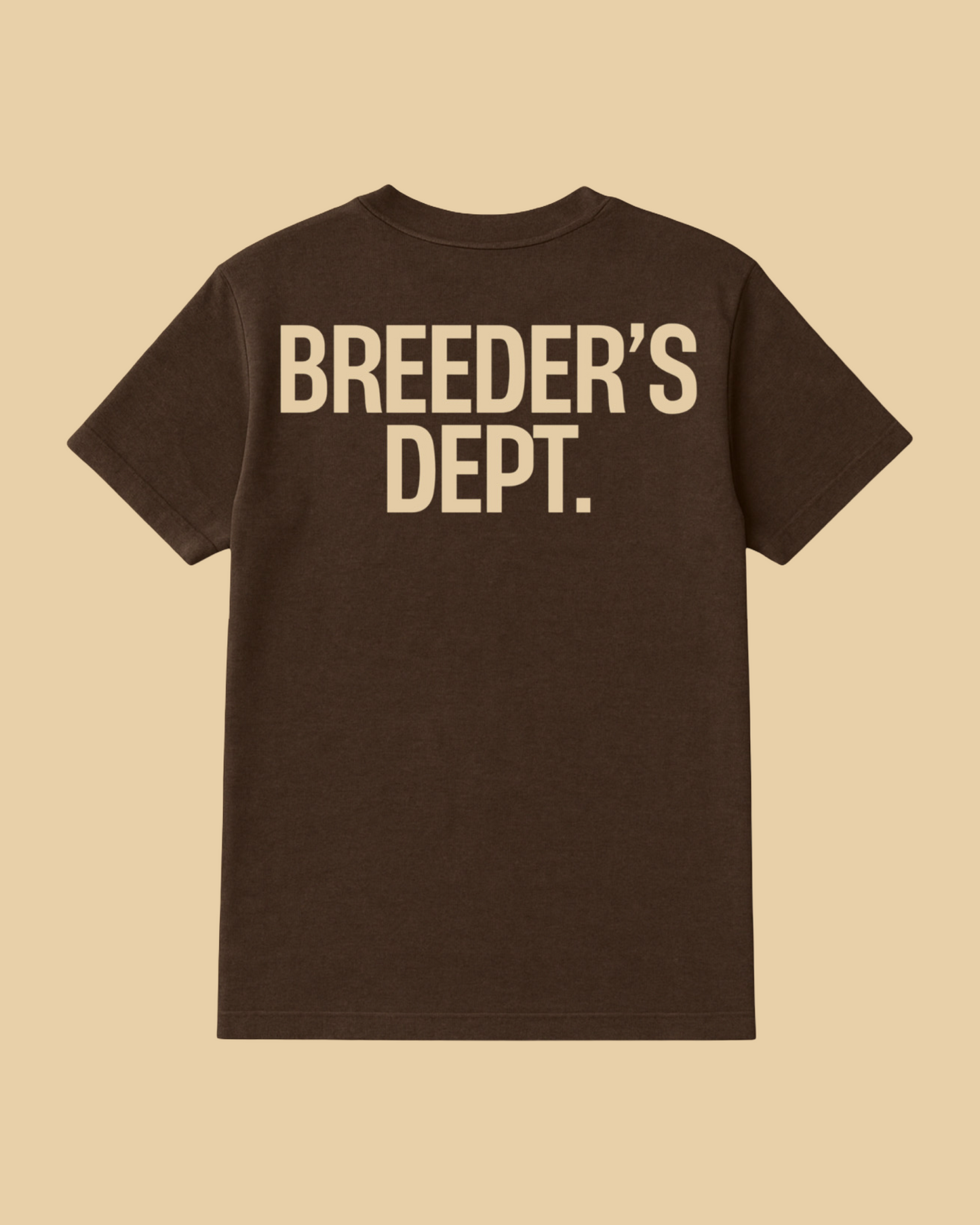 Chocolate Breeder’s Department Tees