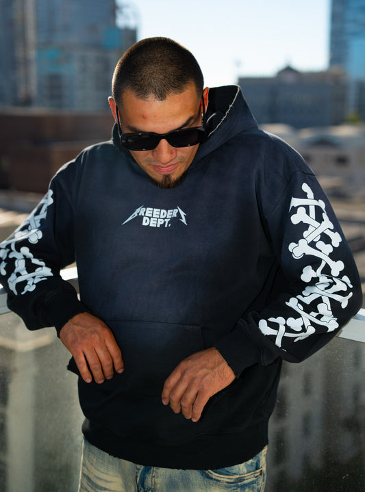 Breeders Department – Potassium Black Bone Hoodie (Limited Edition)