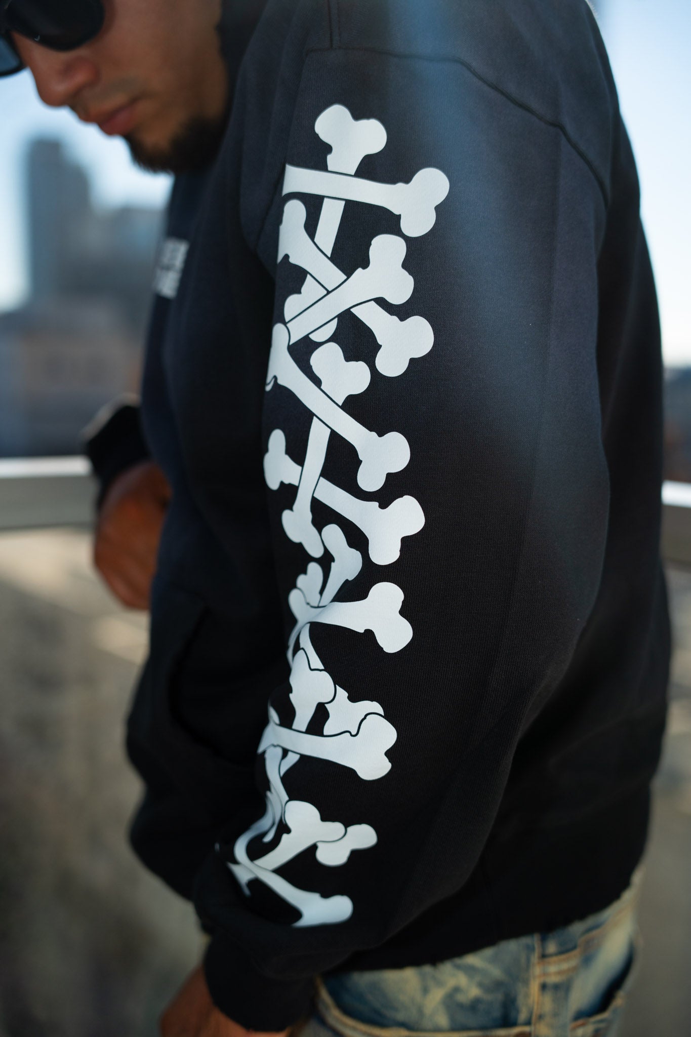 Breeders Department – Potassium Black Bone Hoodie (Limited Edition)