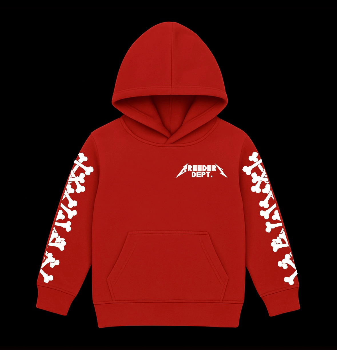 Breeders Dept “Red Bone” Kids Hoodie Limited