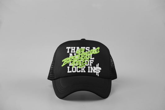 THATS A AWFUL LOT OF LOCK IN$ BREEDERS DEPT. HAT