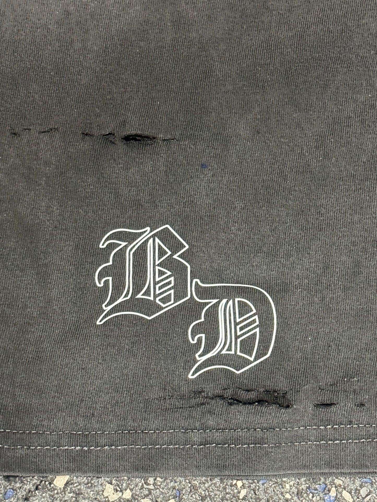BD Sun Fade Distress Tee