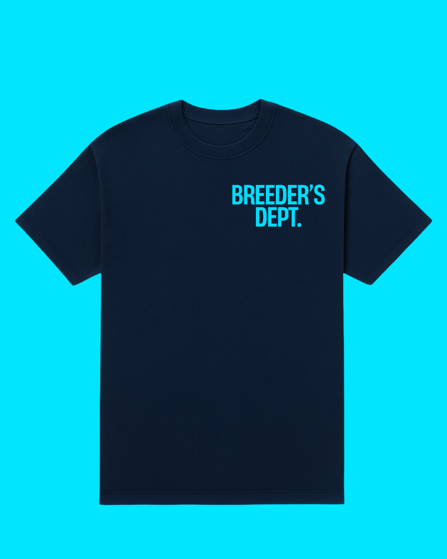 Navy Breeders Department Tees
