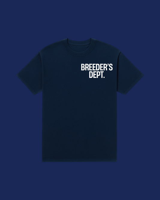 Navy Breeders Department Tees