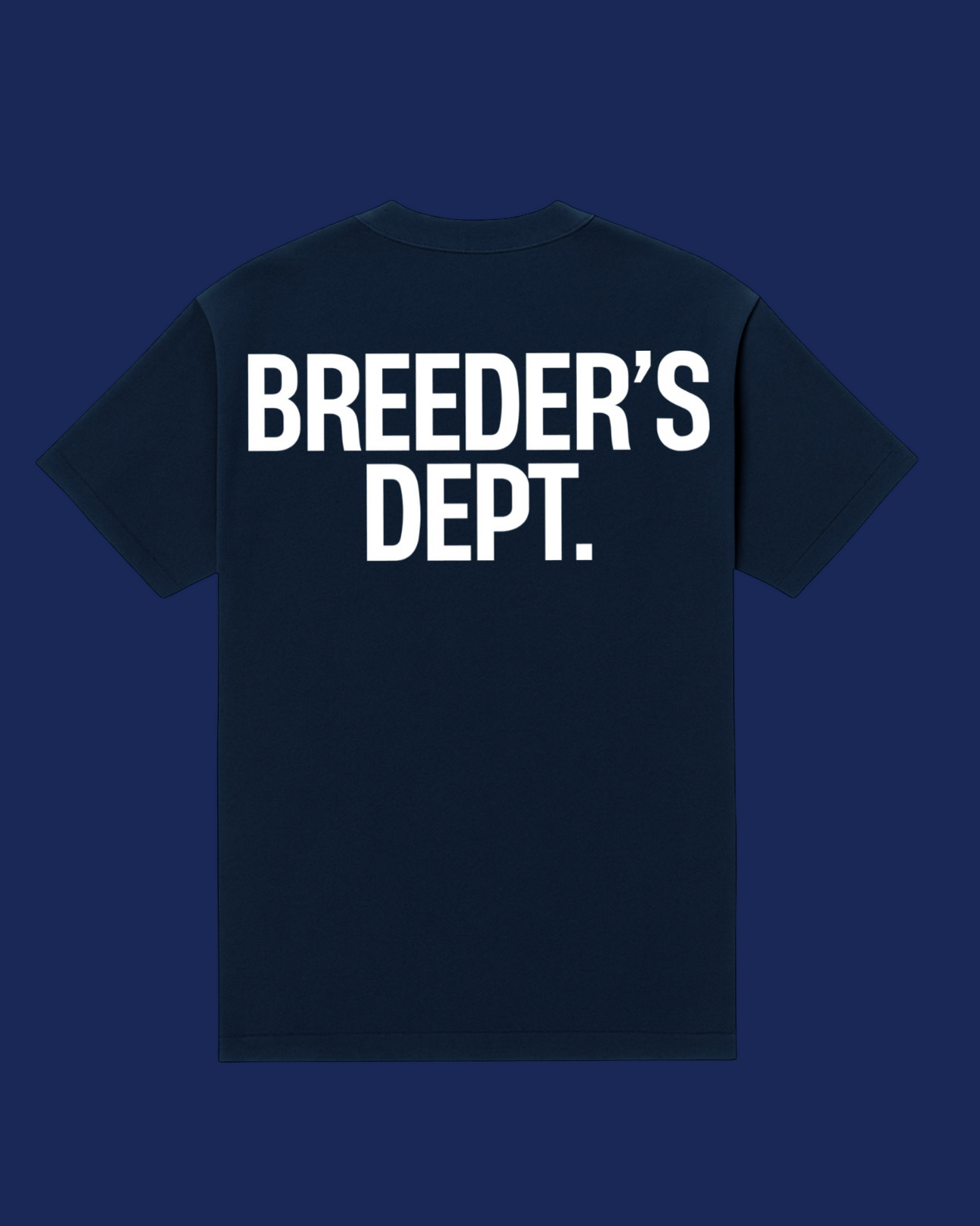 Navy Breeders Department Tees