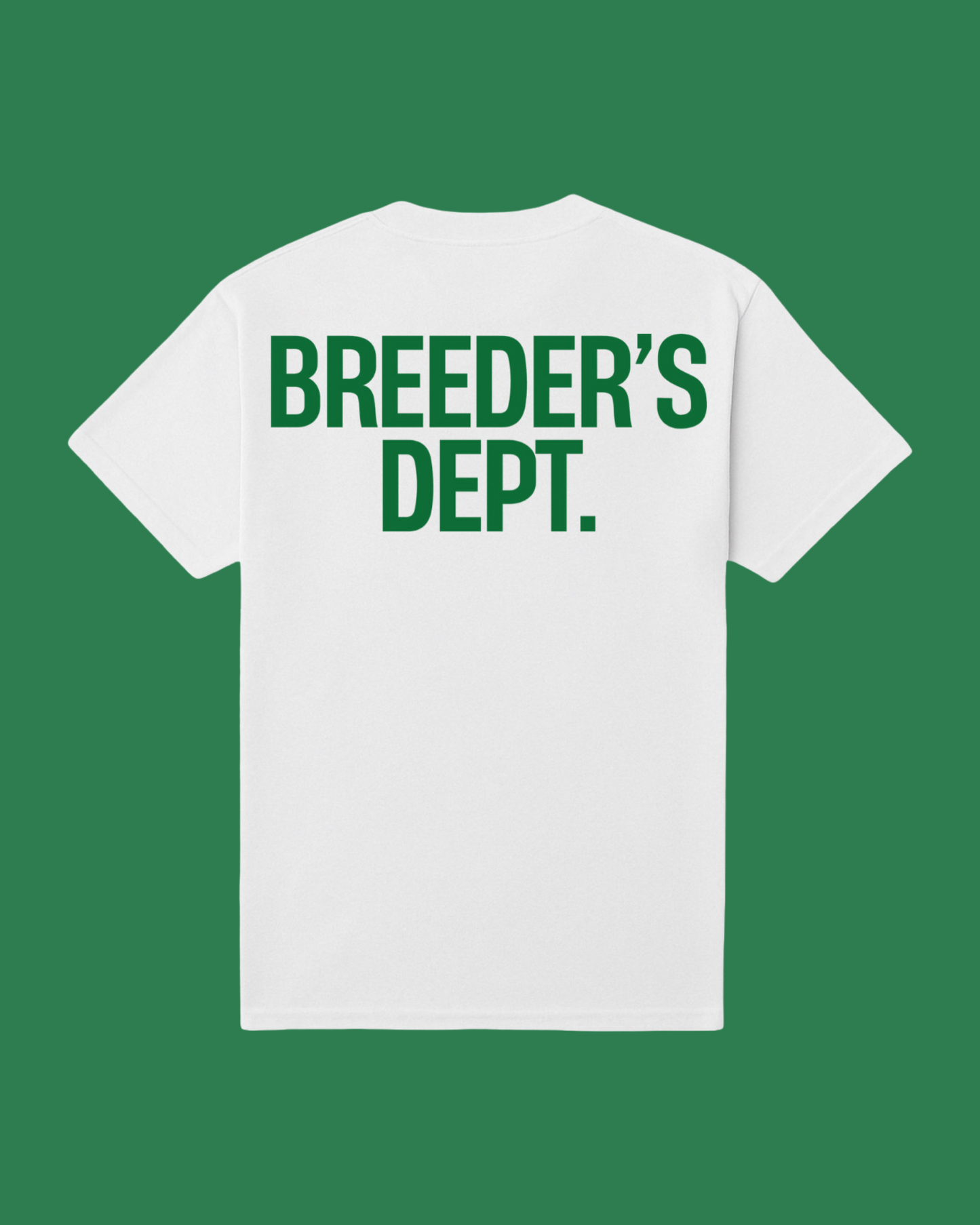 White Breeders Department tees