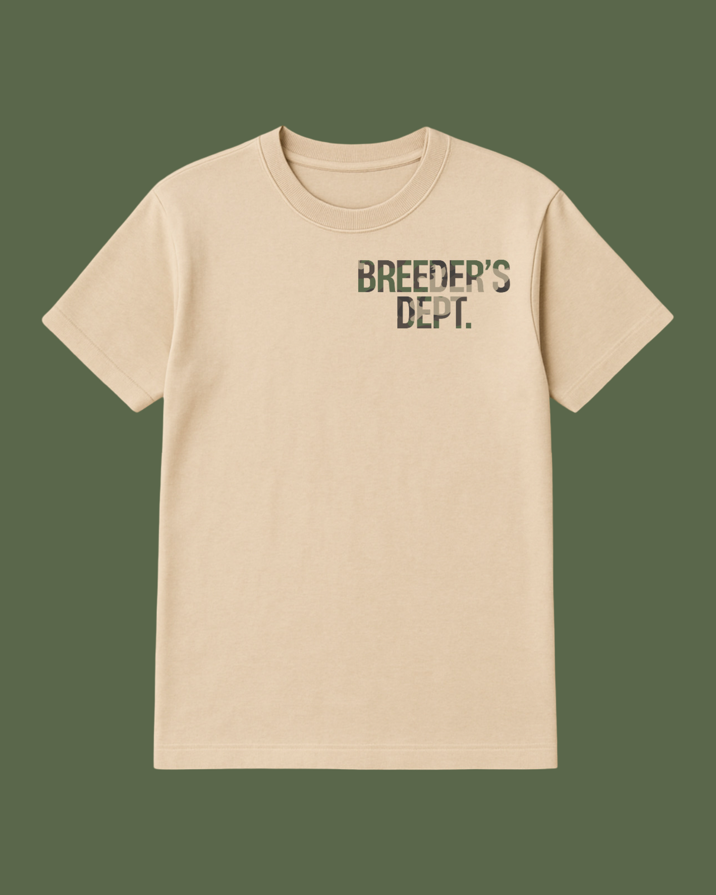 Kaki Breeders Department Tees