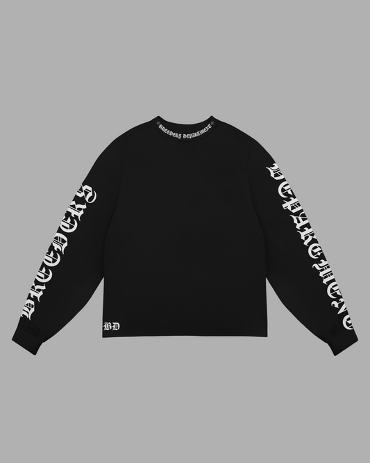 Black white long sleeve
