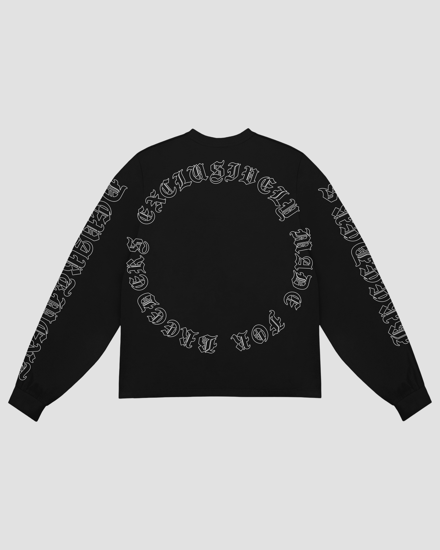 Outline White long sleeve
