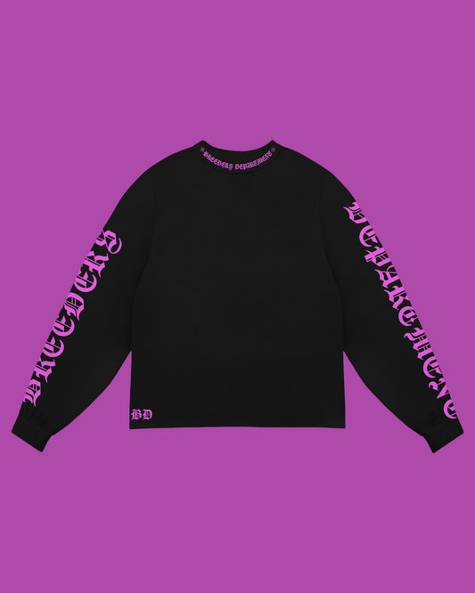 Black/Pink Long Sleeve