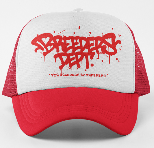 Breeders Dept. Spray paint Trucker